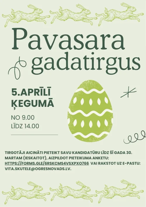 Pavasaragadatirgusegum54egumsegumatautasnamavadtjavitaskuteleepastsvitaskuteleogresnovadslv